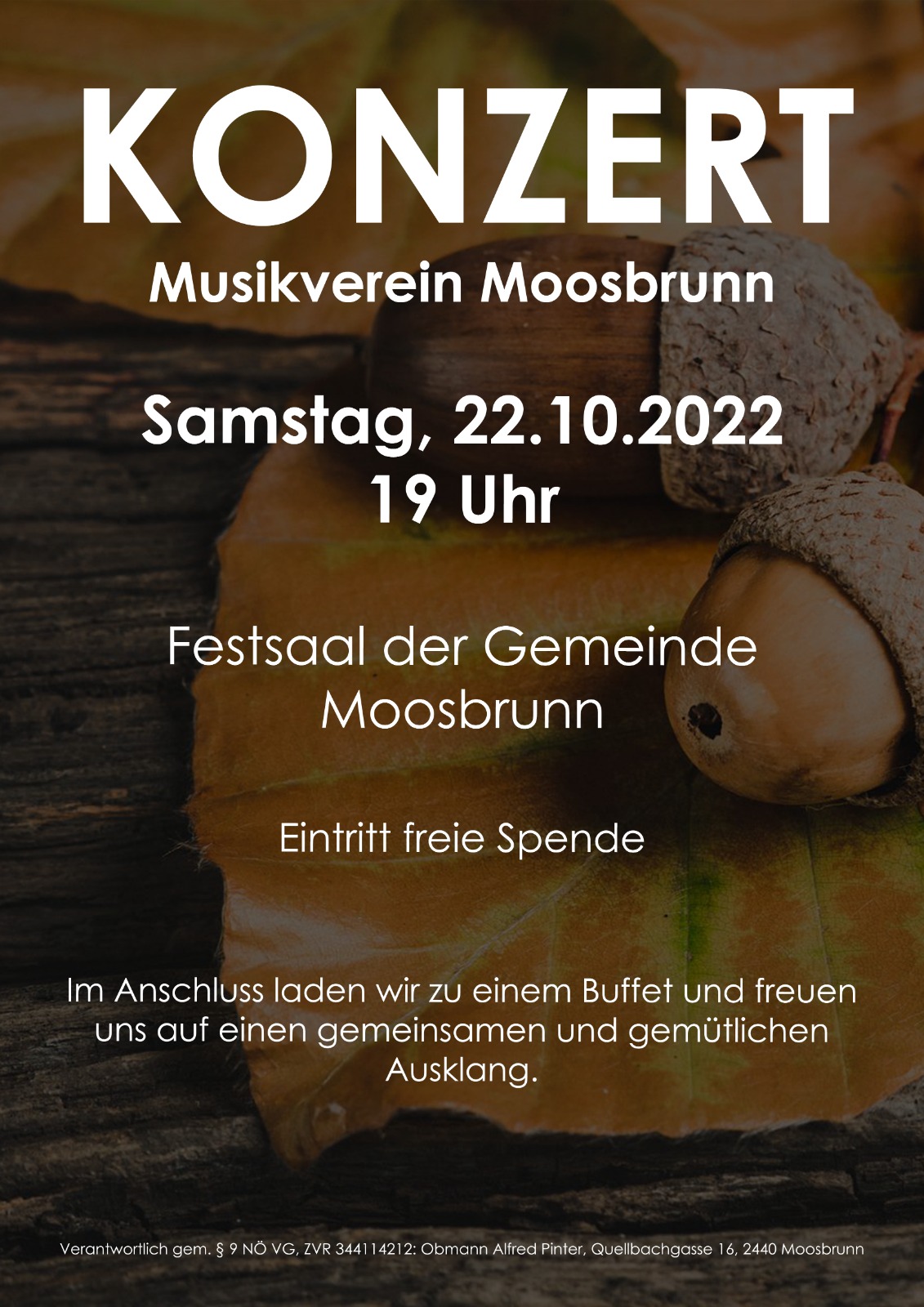 Konzert Oktober 2022